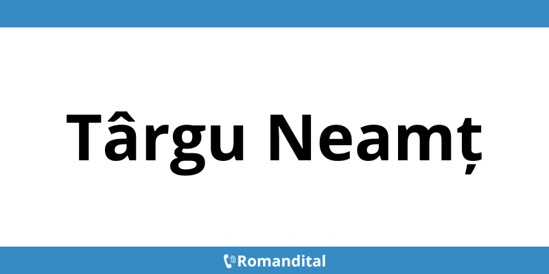 Contact telefon DIGI deranjamente în Târgu Neamț