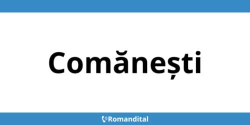 Contact telefon DIGI deranjamente în Comănești