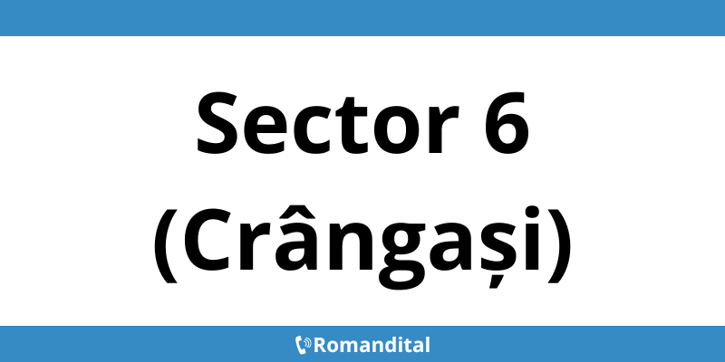 Contact telefon DIGI deranjamente în Sector 6 (Crângași)