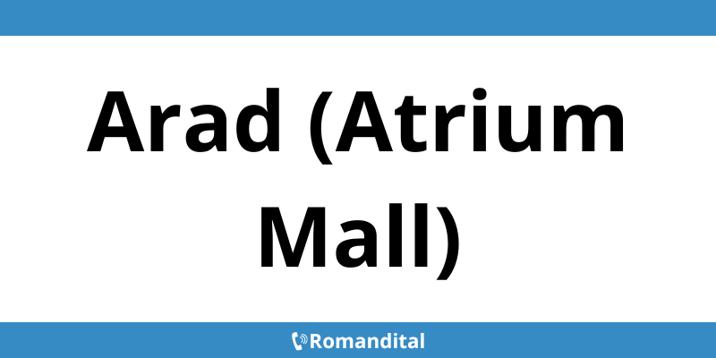 Contact telefon DIGI deranjamente în Arad (Atrium Mall)
