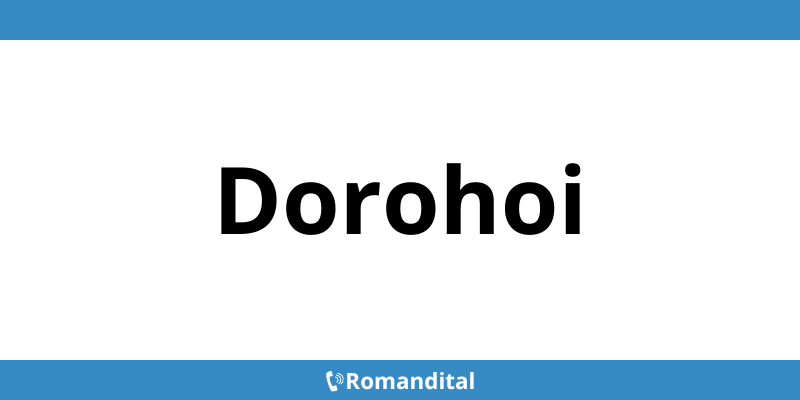 Contact telefon DIGI deranjamente în Dorohoi