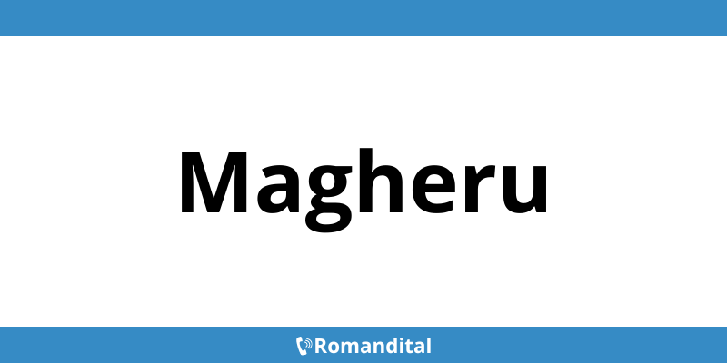 Contact telefon DIGI deranjamente în Magheru